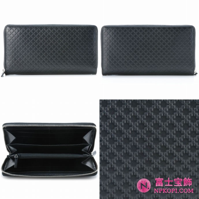 GUCCI/グッチ 2012年春夏新作DIAMOND LUX HILARYラウンドファスナー長財布 251728 AF41N 1000 